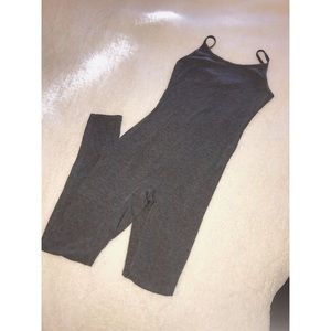 Fashion Nova Charcoal Jumpsuit